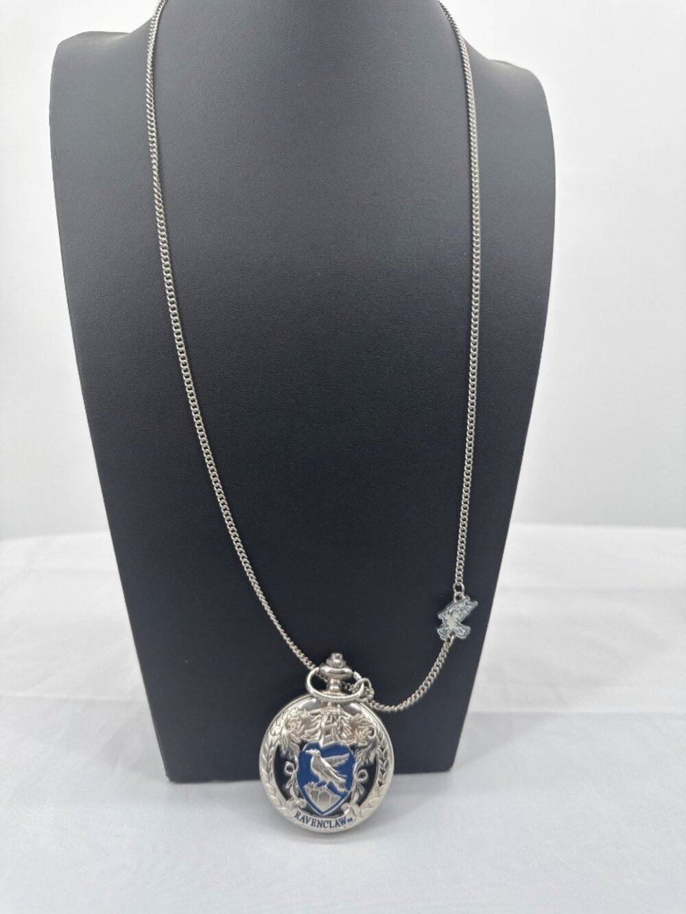 Bioworld Harry Potter Ravenclaw Pocket Watch Necklace Loot Crate Dark Academia